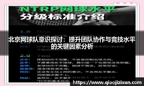 北京网球队意识探讨：提升团队协作与竞技水平的关键因素分析