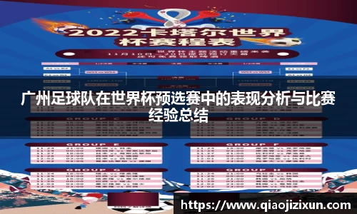 广州足球队在世界杯预选赛中的表现分析与比赛经验总结